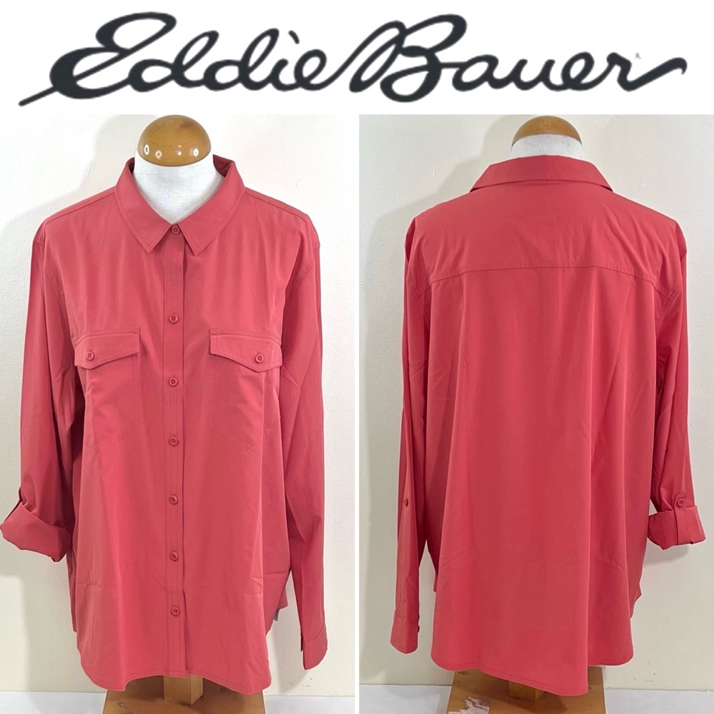 Eddie Bauer Women’s Departure Stretch Long Sleeve Shirt